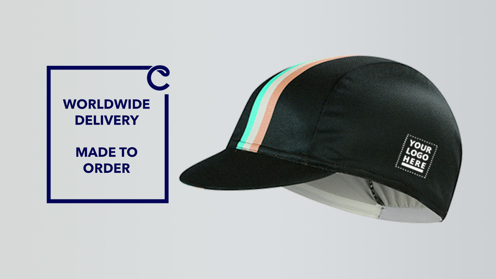 Personalised discount cycling cap